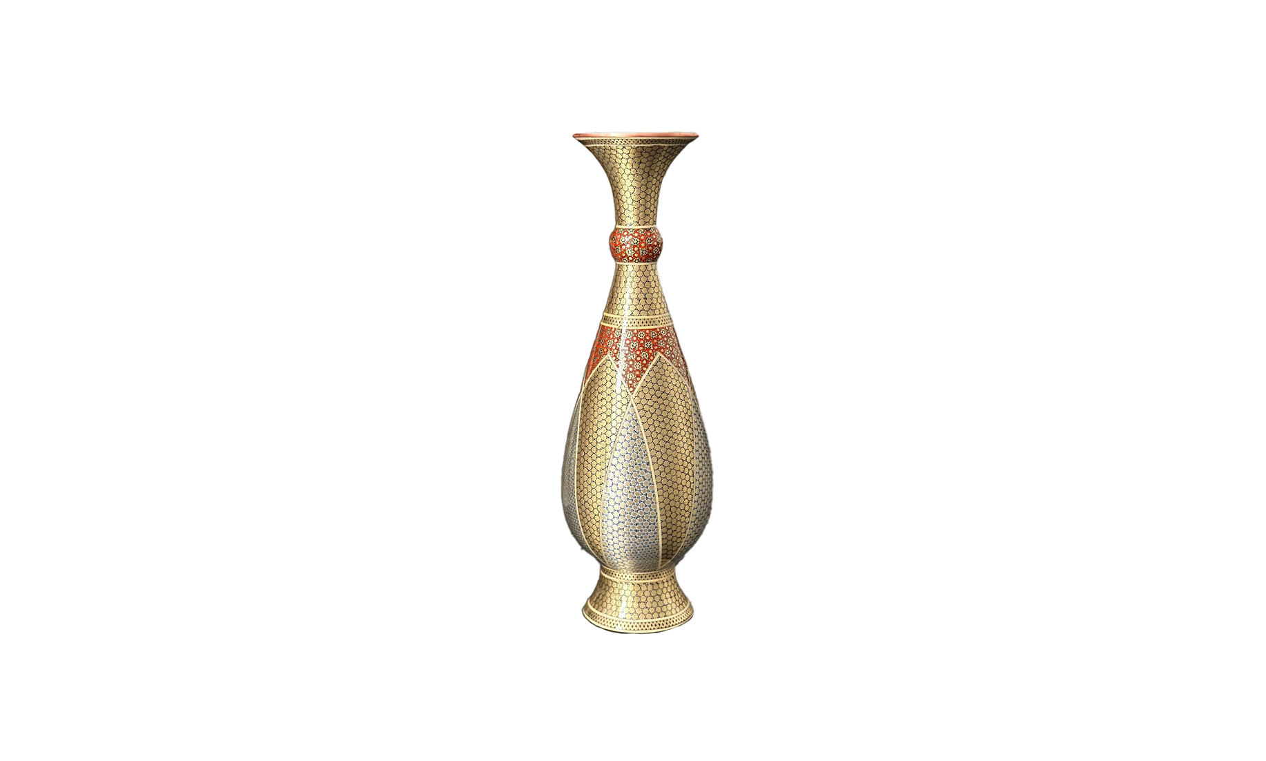 گلدان تمام خاتم (نفیس)